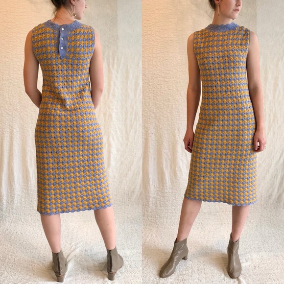 Rachel Comey Dresses & Skirts - RACHEL COMEY Thatch Dress Crochet Periwinkle Sz M